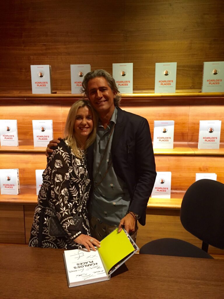 The charming Carlos Souza and I