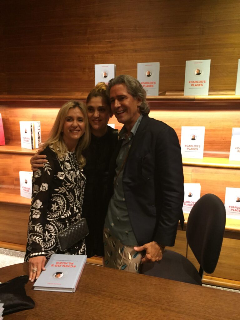 Maria Cristina, Carlos and I